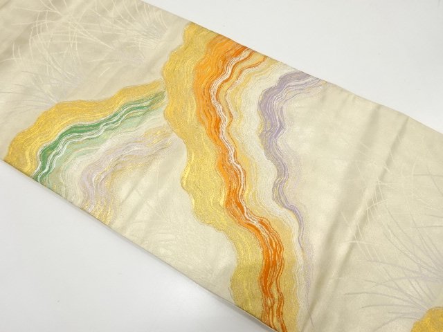 JAPANESE FUKURO OBI / WOVEN PLANTS